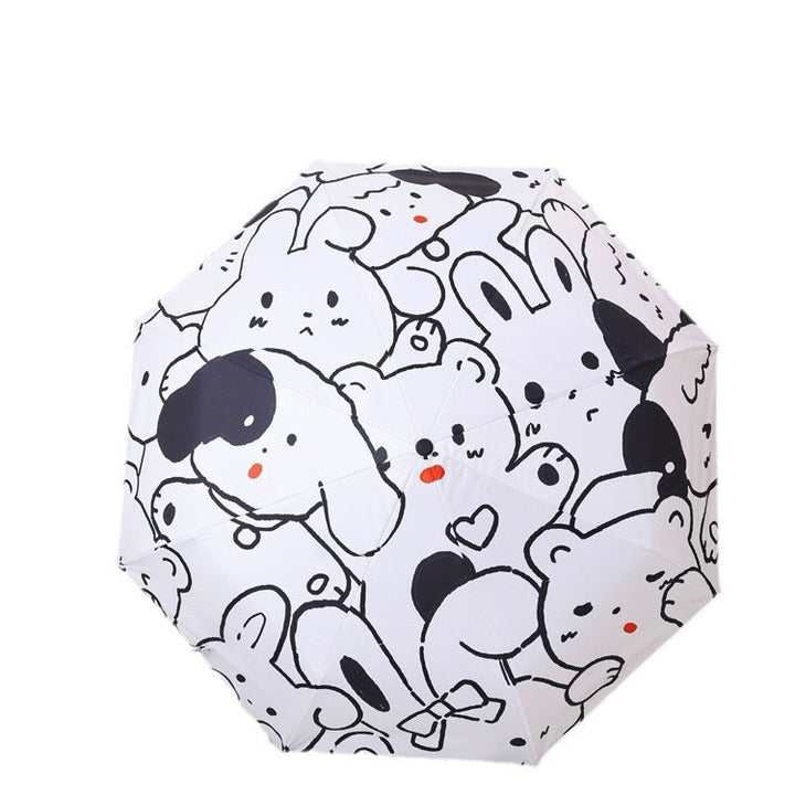 Women's creative folding umbrella with colorful designs Kalsten