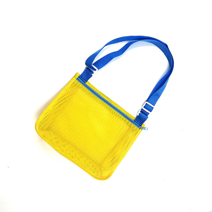 Versatile Beach Bag In Airy Mesh Design Kalsten