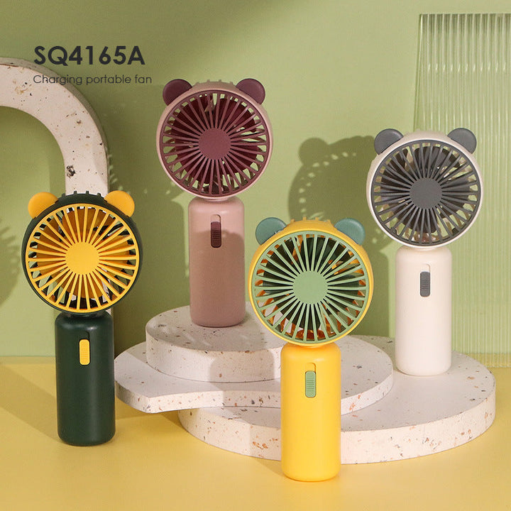 Unisex Cute Animal-Shaped Handheld Fan Kalsten