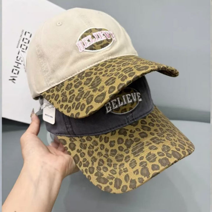 Women's Casual Leopard Print Baseball Cap Kalsten