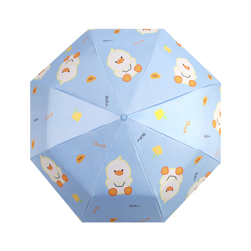 Women's Foldable Umbrella with Cute Design Kalsten