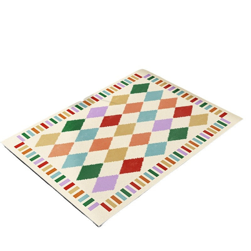 Geometric Patterned Bath Mat Kalsten