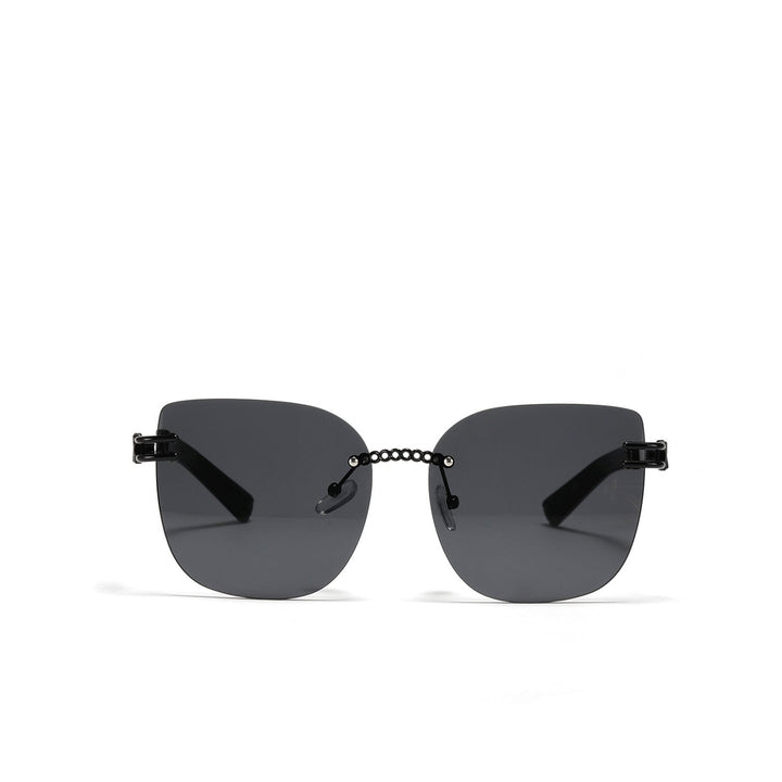 Women's Oversized Sunglasses with Stylish Gradient and Unique Frame Kalsten