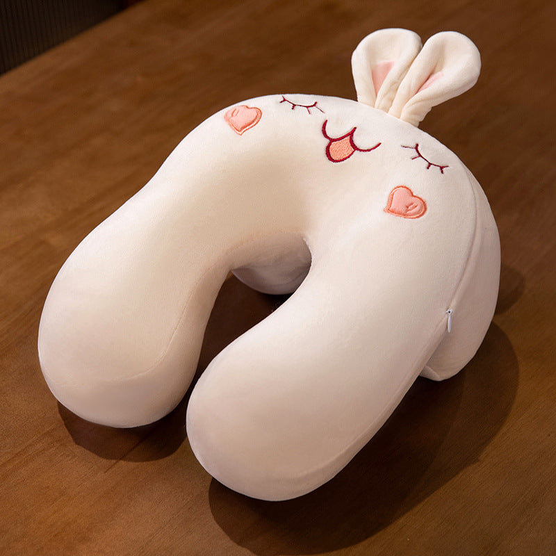 Neck support pillow with playful animal design Kalsten