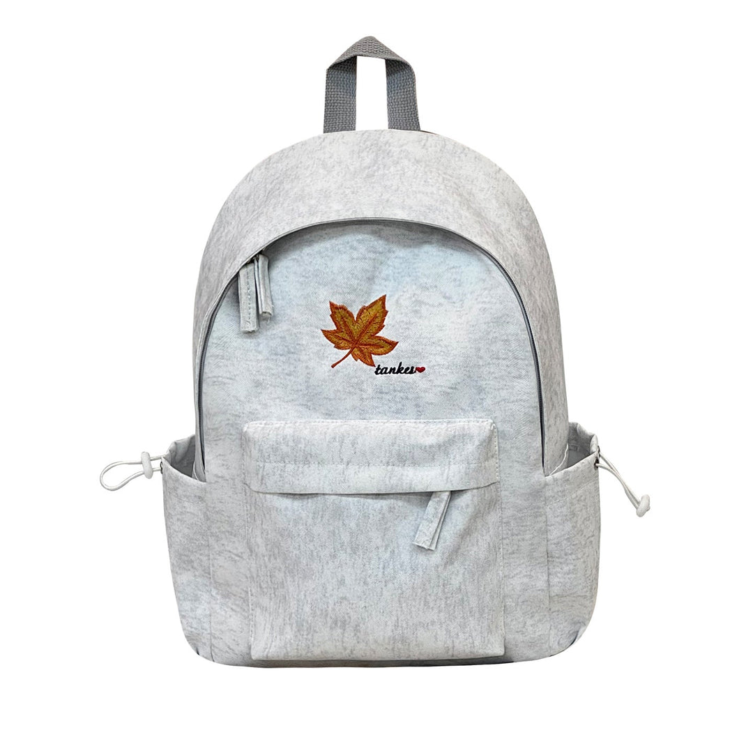 Casual Embroidered Backpack
