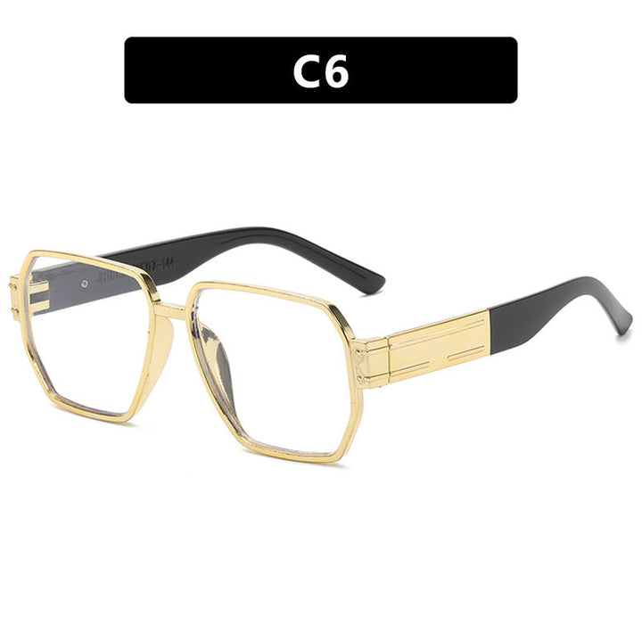Ladies elegant sunglasses with striking geometric frame Kalsten