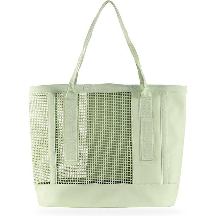 Spacious beach bag with breathable mesh area Kalsten