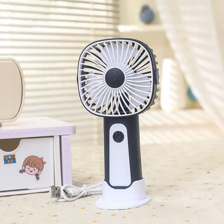 Ladies Portable Hand Fan with Flexible Holder Kalsten