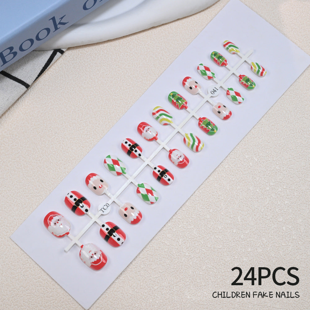 Children's Fun-Themed Press-On Nail Set Kalsten