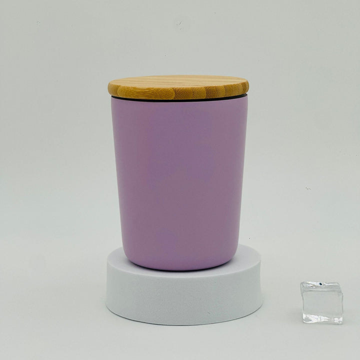 Ladies elegant sustainable insulated cup with bamboo lid Kalsten