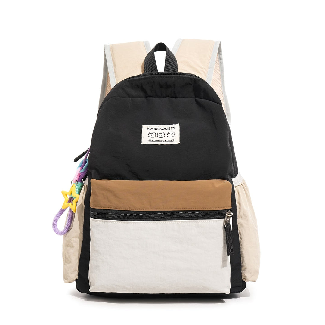 Multi-Compartment Casual School Backpack