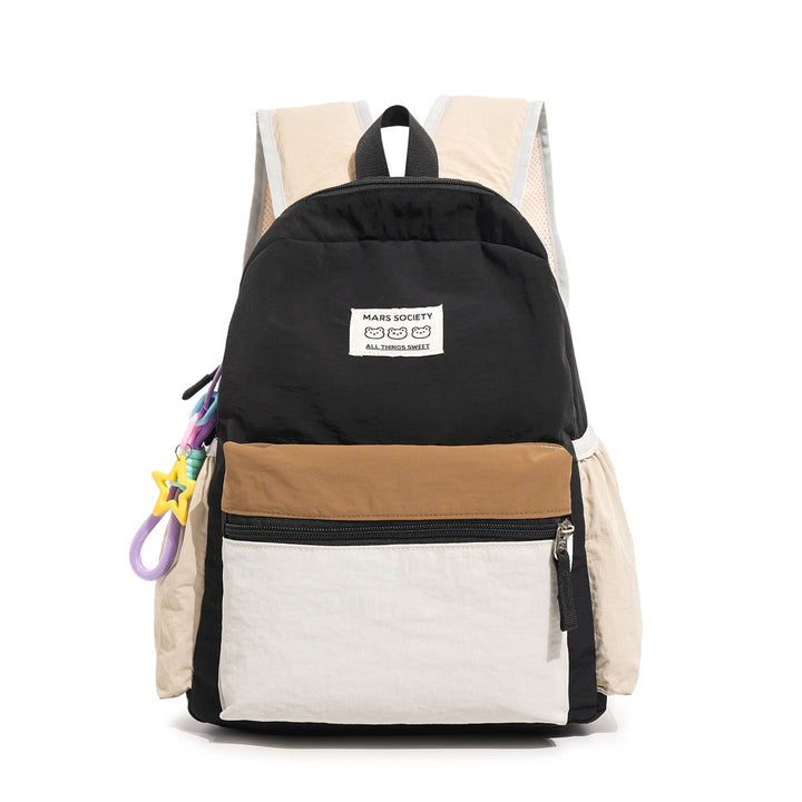 Multi-Compartment Casual School Backpack