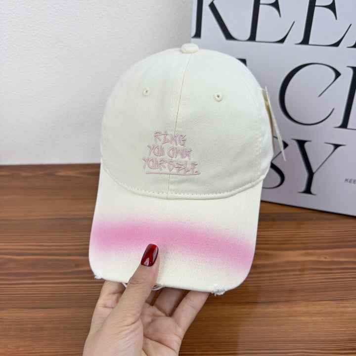 Women's Distressed Motivational Baseball Cap Kalsten