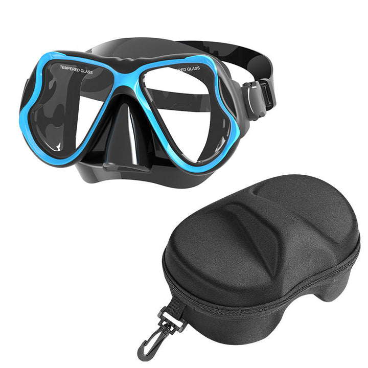 Diving mask with wide field of vision and comfortable wearing comfort Kalsten