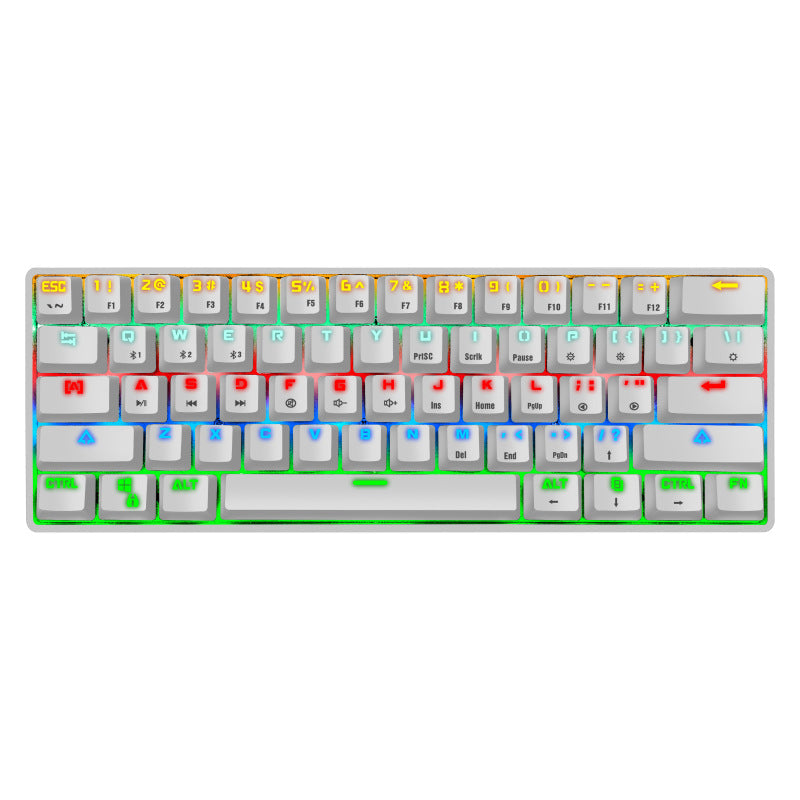 Compact Mechanical Gaming Keyboard with Backlit Keys Kalsten
