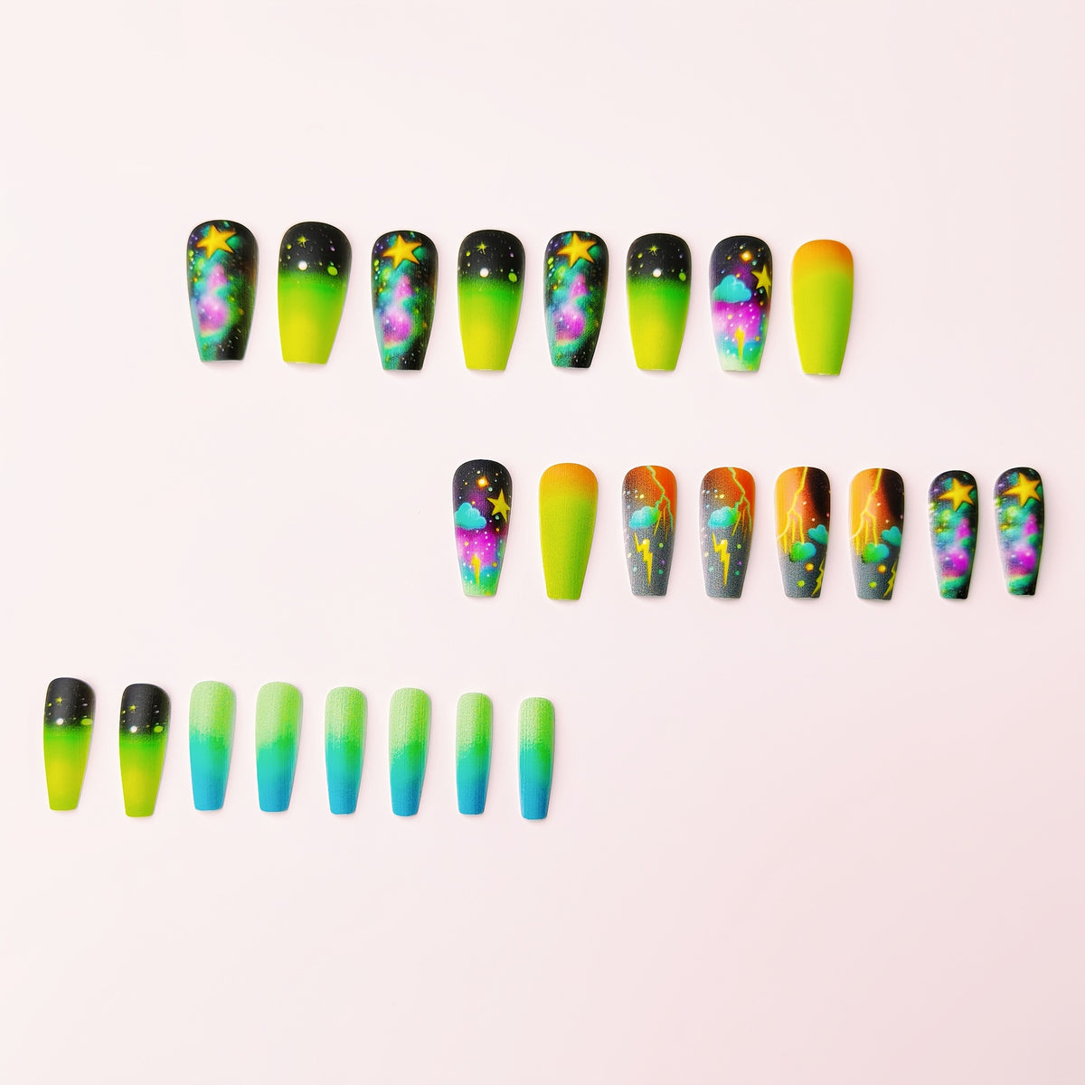 Cosmic Adventure Nail Art Acalora