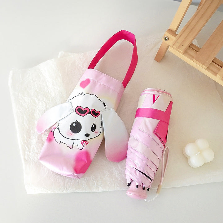 Women's funny folding umbrella with cute animal designs Kalsten