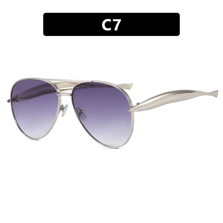Women's pilot sunglasses with elegant accents and protective UV filter Kalsten