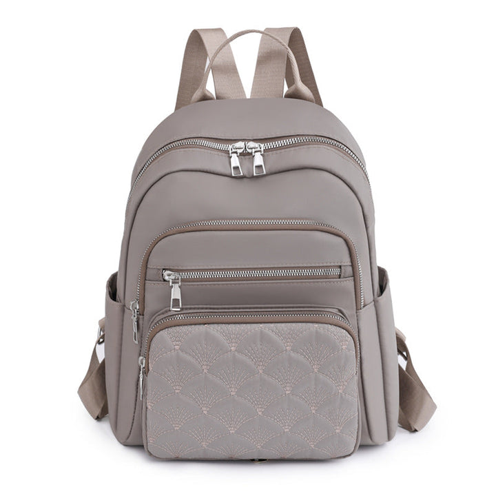 Quilted Multi-Pocket Backpack Kalsten