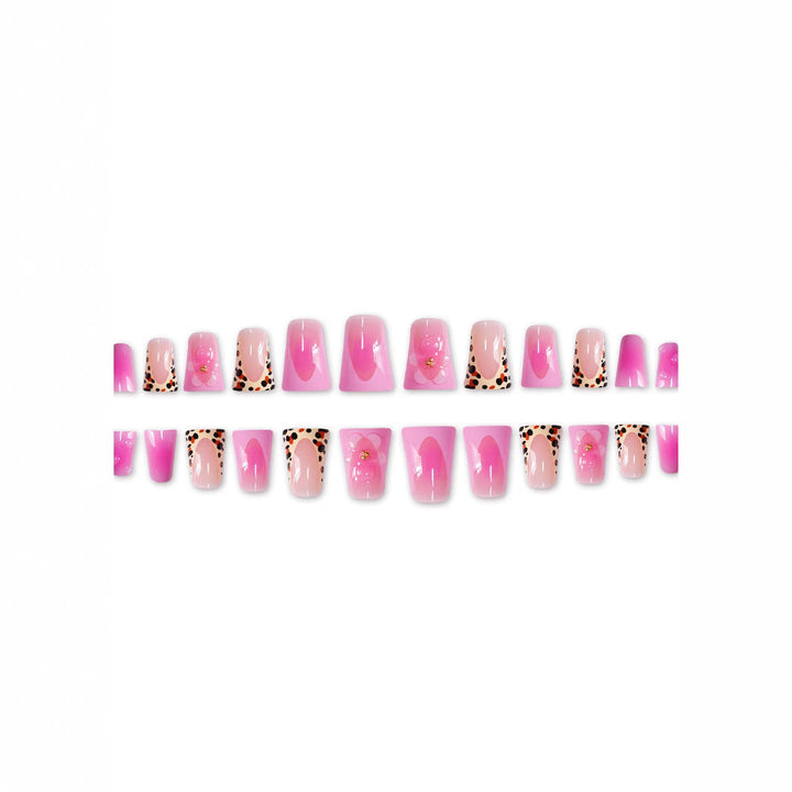 Artistic Floral Gel Press-On Nails Kalsten 1787368914