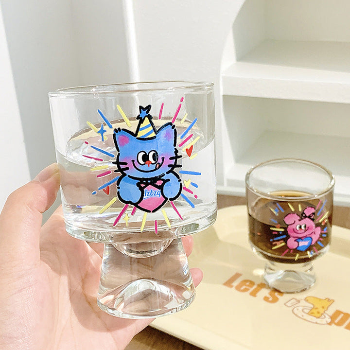Funny and Creative Drinking Glass with Unique Animal Design Kalsten