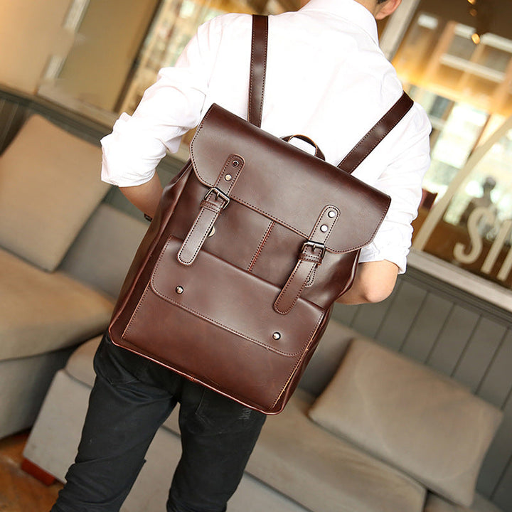 Elegant Backpack Made of Durable Faux Leather Kalsten