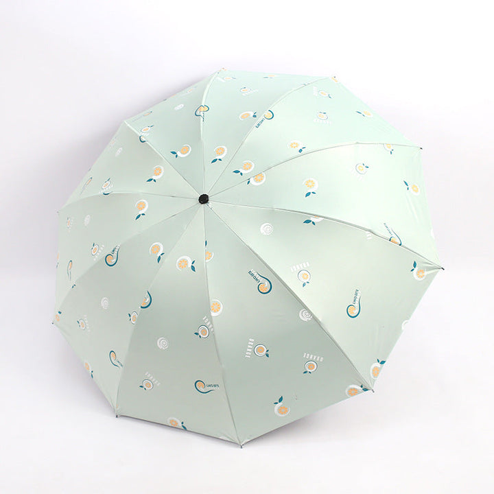 Ladies folding umbrella with cheerful motifs Kalsten