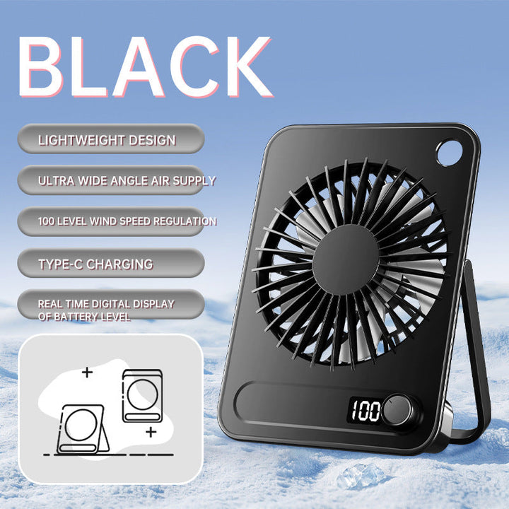 Women portable fan with digital speed control Kalsten