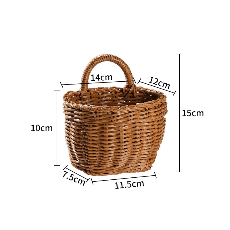 Handcrafted Eco-Friendly Woven Storage Basket Kalsten