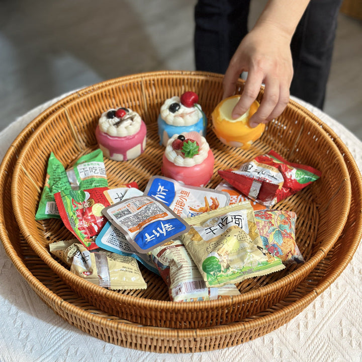 Unisex presentation basket with practical compartments Kalsten