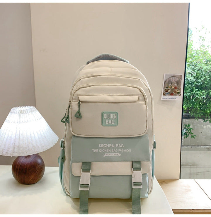 Stylish Multi-Storage School Backpack