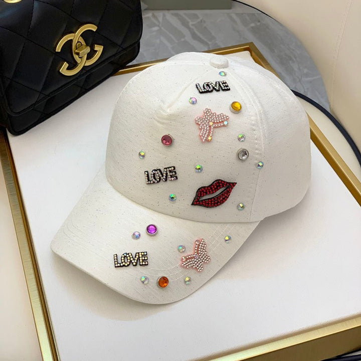 Women's Embellished Graphic Baseball Cap Kalsten