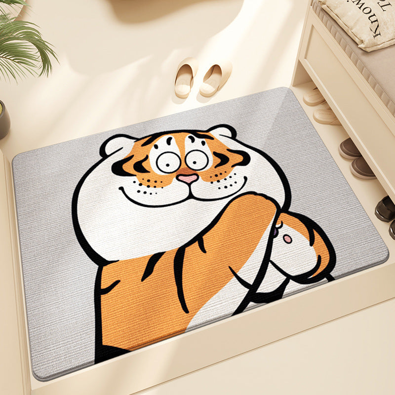 Cartoon Character Entry Mat Kalsten