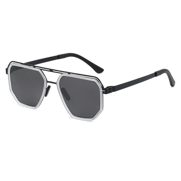 Ladies stylish octagonal sunglasses with stylish frame Kalsten