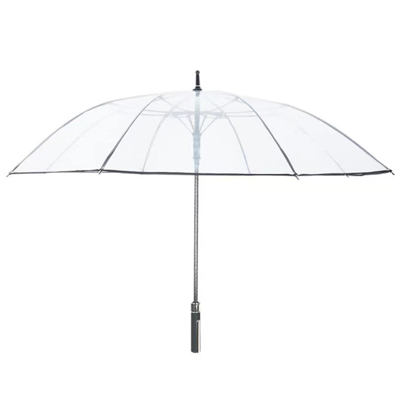 Ladies Transparent Umbrella with Ergonomic Handle Kalsten
