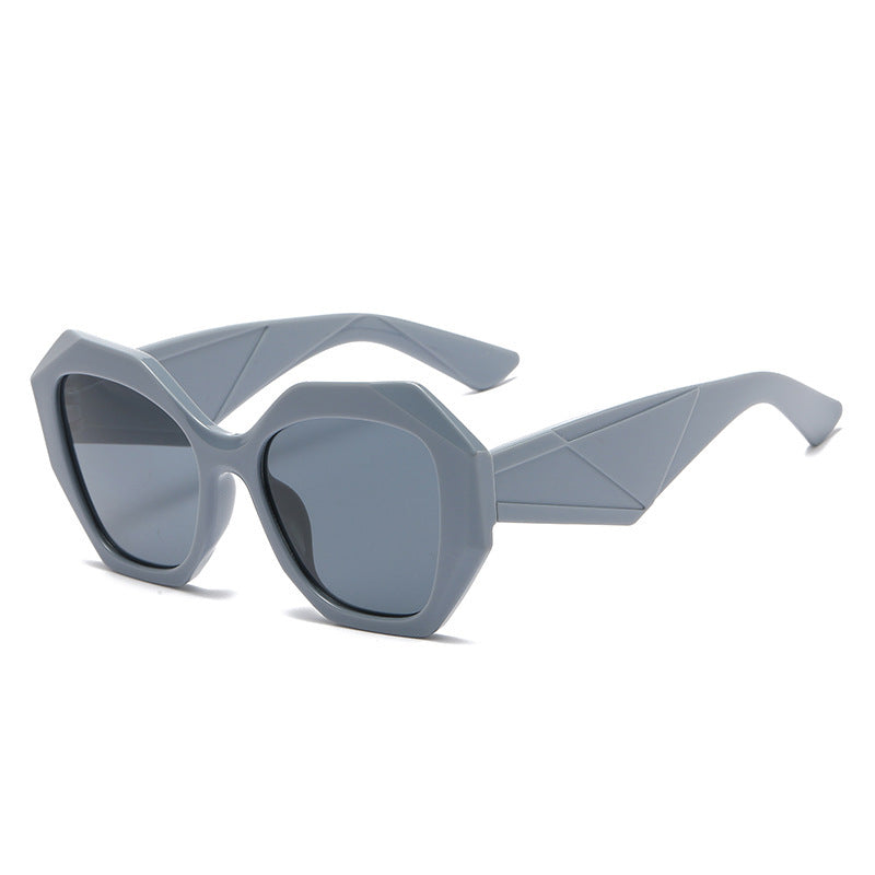 Women's extraordinary polygonal sunglasses Kalsten