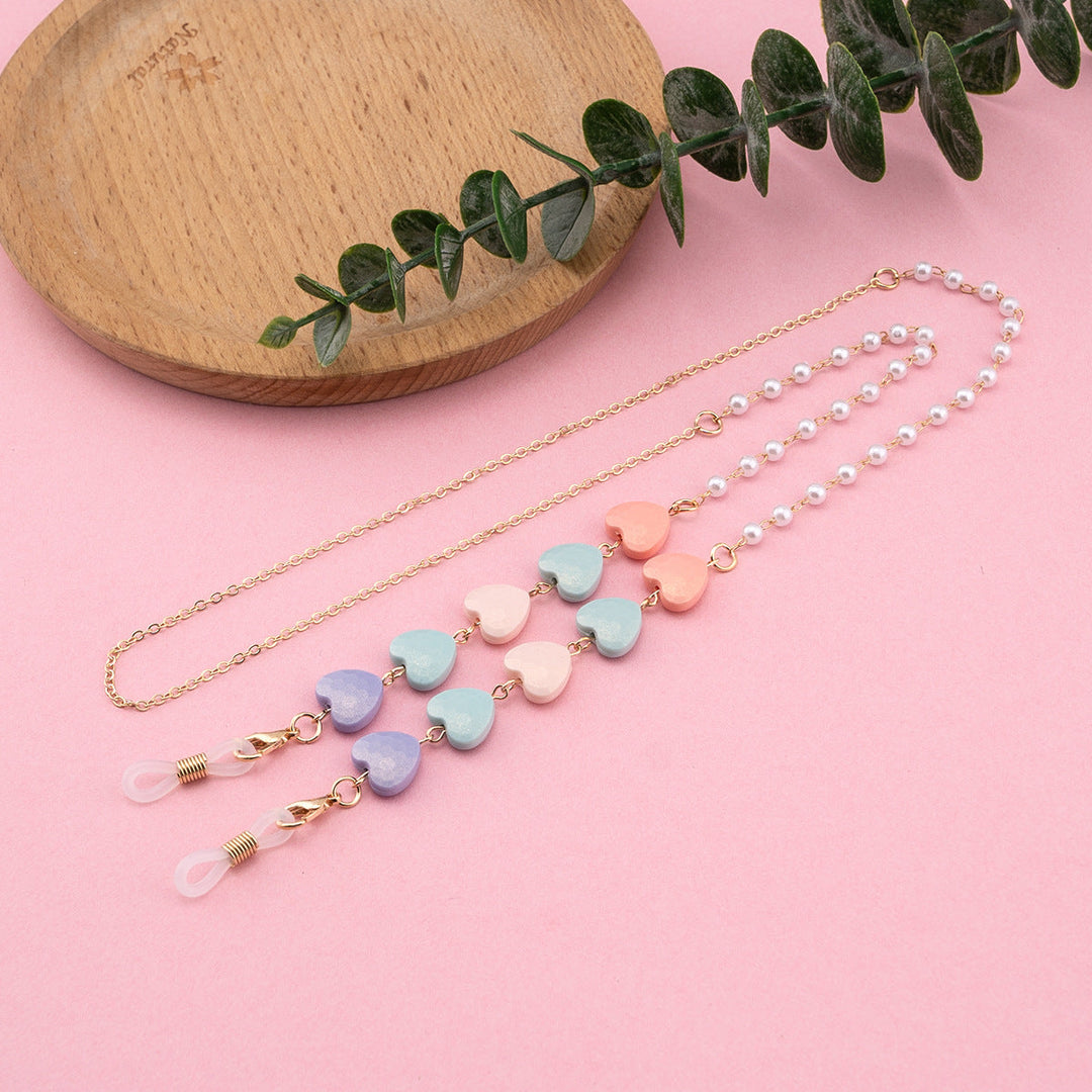 Heart Beaded Eyewear Chain Kalsten