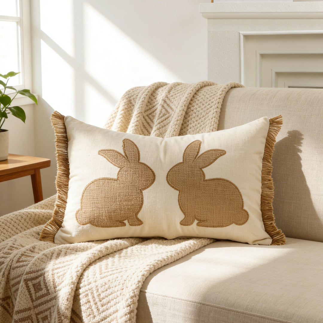 Women's pillowcase with cute bunny motif Kalsten