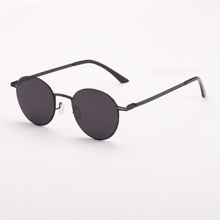 Ladies elegant round sunglasses with UV protection Kalsten