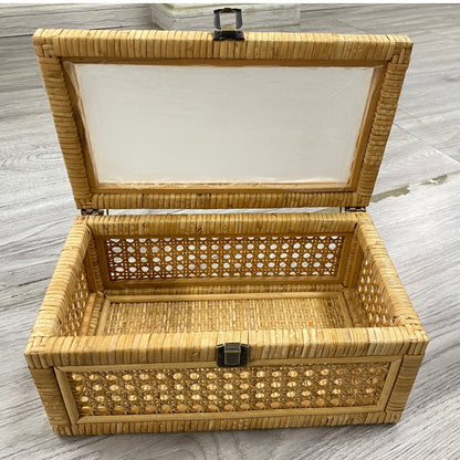 Handcrafted Decorative Woven Storage Box Acalora