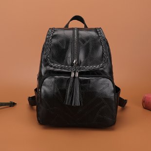 Stylish Leather Backpack Kalsten
