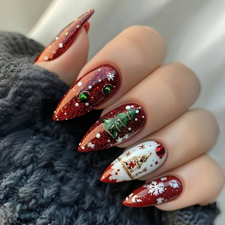 Artificial Nails in Modern Tribal Design Kalsten