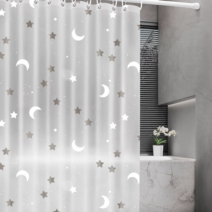 Sheer Textured Shower Curtain Kalsten