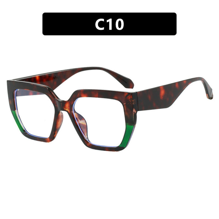 Women's geometric glasses in stylish tortoiseshell pattern Kalsten
