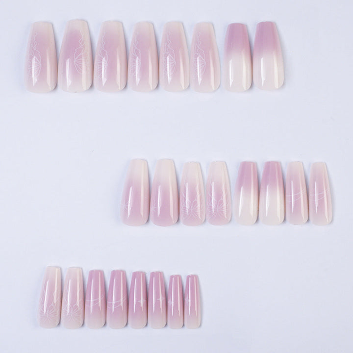 Artificial nails with elegant ombre effect Kalsten