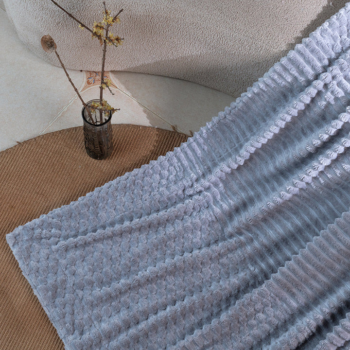 Women's cozy blanket with textured surface design Kalsten