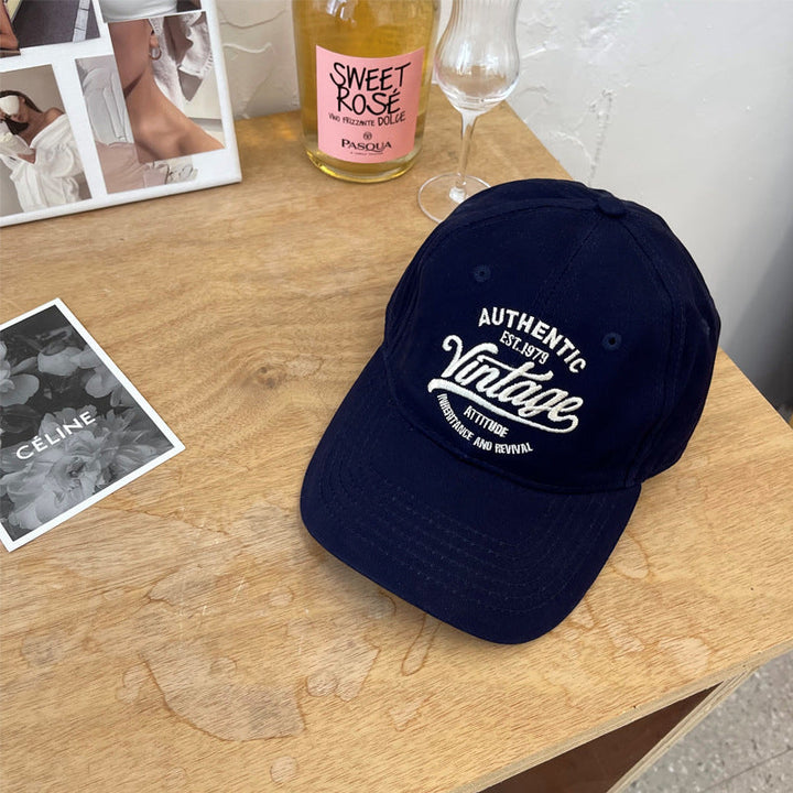 Men's Vintage-Inspired Cotton Baseball Cap Kalsten