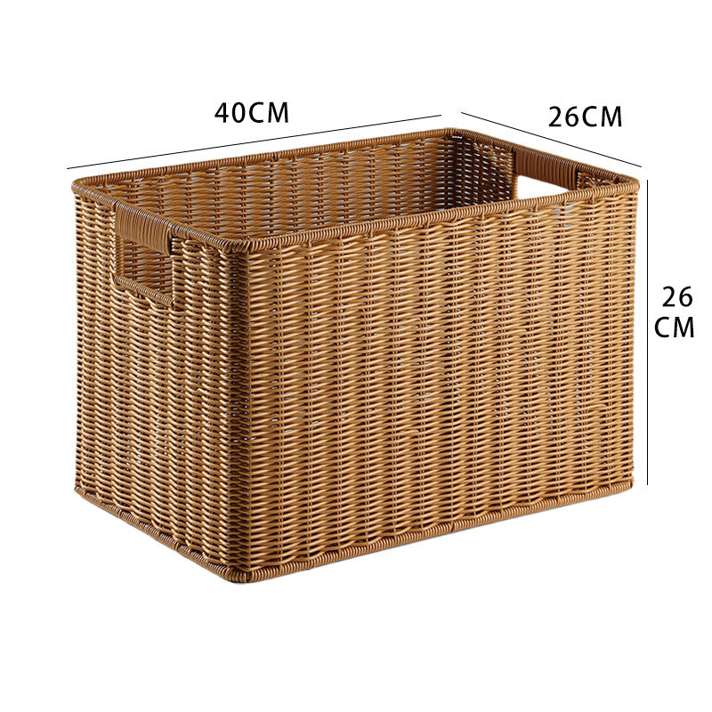 Rectangular Woven Storage Bin Kalsten