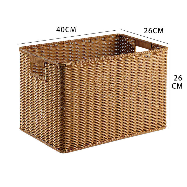Rectangular Woven Storage Bin Kalsten