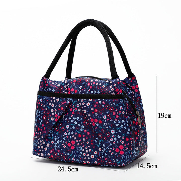 Floral Insulated Lunch Cooler Bag Kalsten